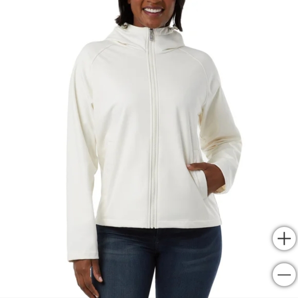 NWT 32 Degrees Women's Softshell Jacket White(Cream) XS - Picture 1 of 5